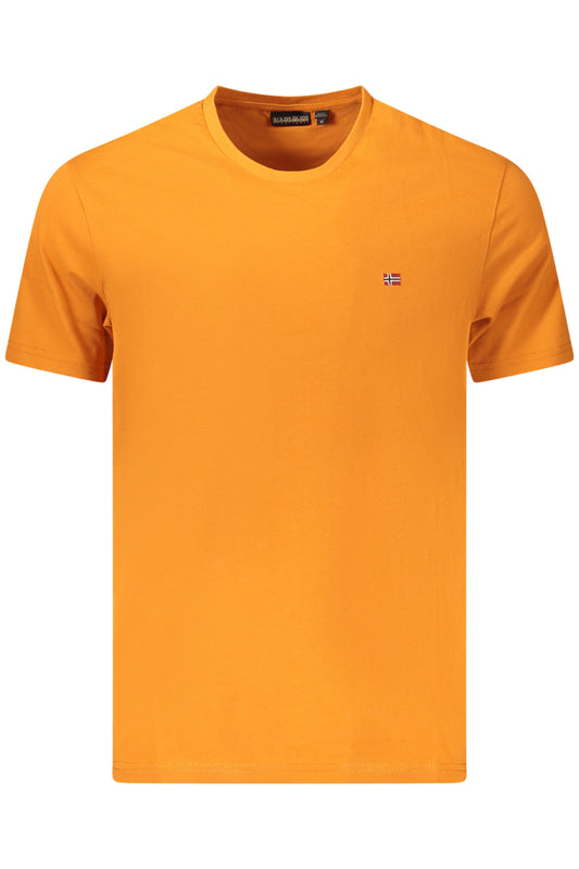 NAPAPIJRI T-SHIRT MANICHE CORTE UOMO ARANCIO