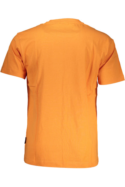 NAPAPIJRI T-SHIRT MANICHE CORTE UOMO ARANCIO