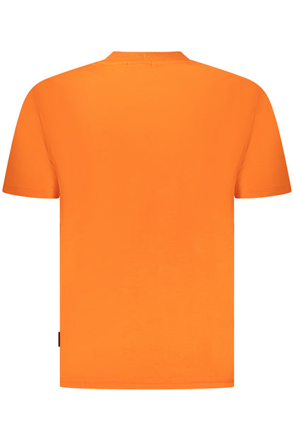 NAPAPIJRI T-SHIRT MANICHE CORTE UOMO ARANCIO