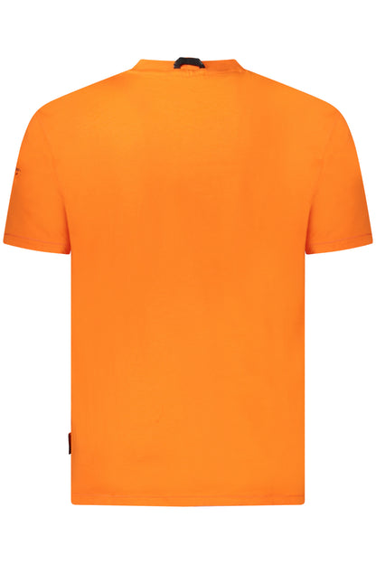 NAPAPIJRI T-SHIRT MANICHE CORTE UOMO ARANCIO