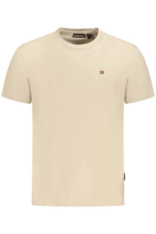 NAPAPIJRI T-SHIRT MANICHE CORTE UOMO BEIGE