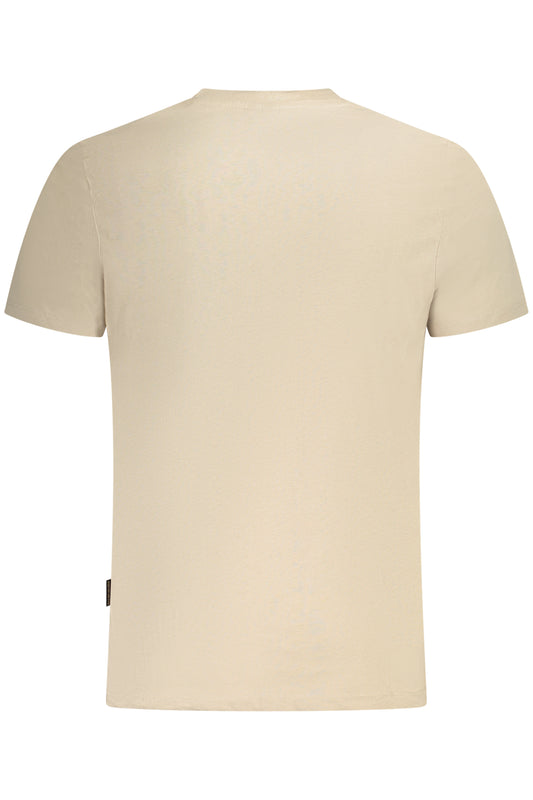 NAPAPIJRI T-SHIRT MANICHE CORTE UOMO BEIGE