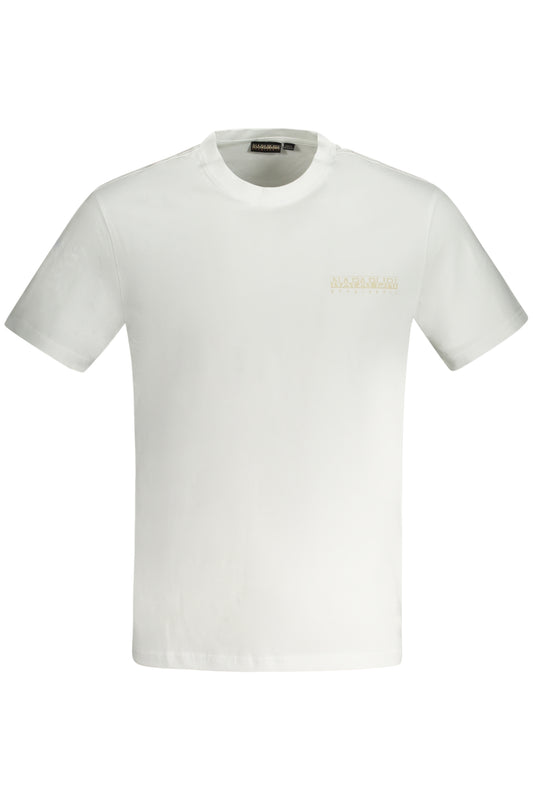 NAPAPIJRI T-SHIRT MANICHE CORTE UOMO BIANCO