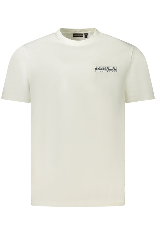 NAPAPIJRI T-SHIRT MANICHE CORTE UOMO BIANCO