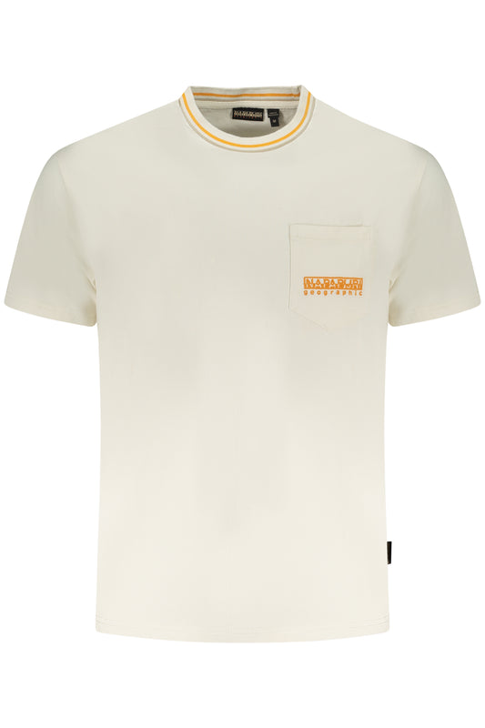 NAPAPIJRI T-SHIRT MANICHE CORTE UOMO BIANCO