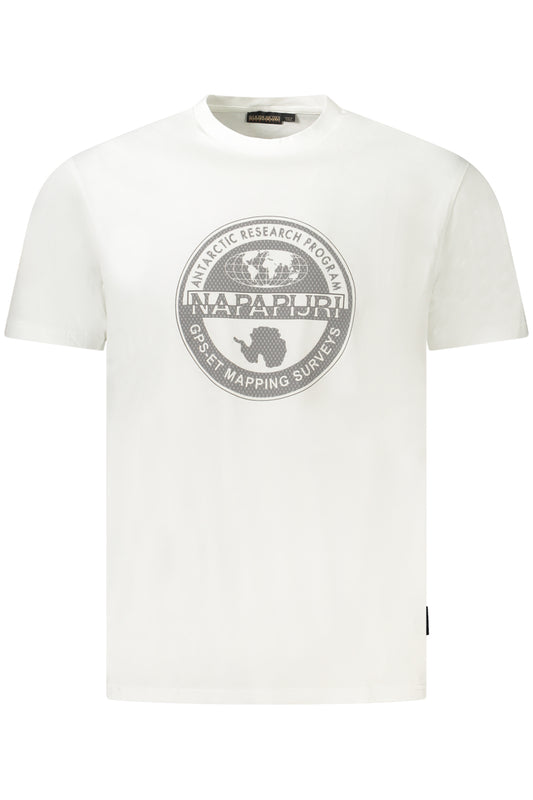 NAPAPIJRI T-SHIRT MANICHE CORTE UOMO BIANCO