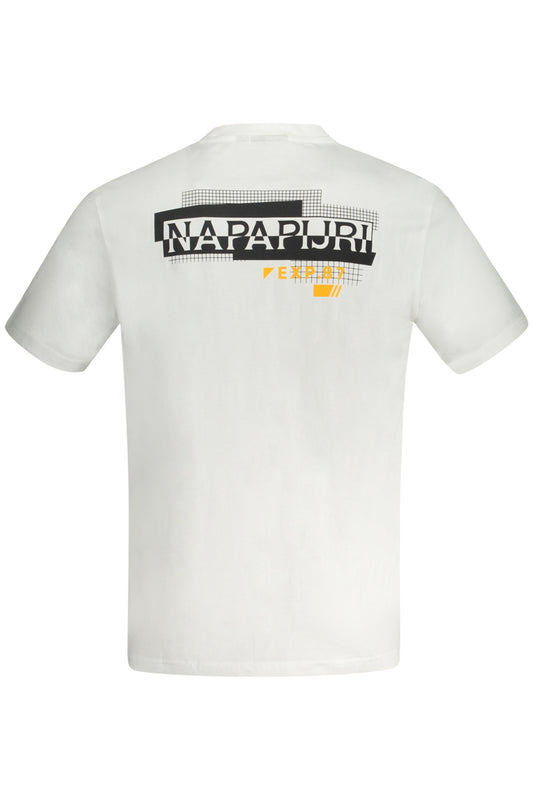 NAPAPIJRI T-SHIRT MANICHE CORTE UOMO BIANCO