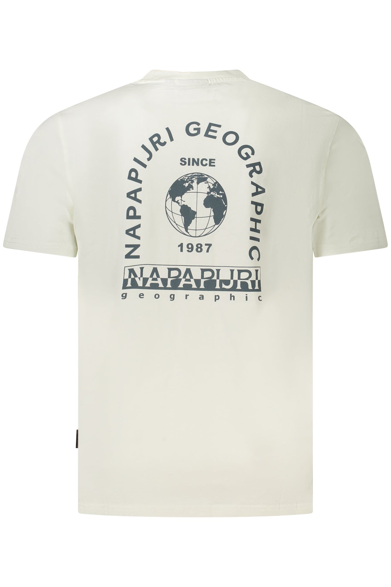 NAPAPIJRI T-SHIRT MANICHE CORTE UOMO BIANCO