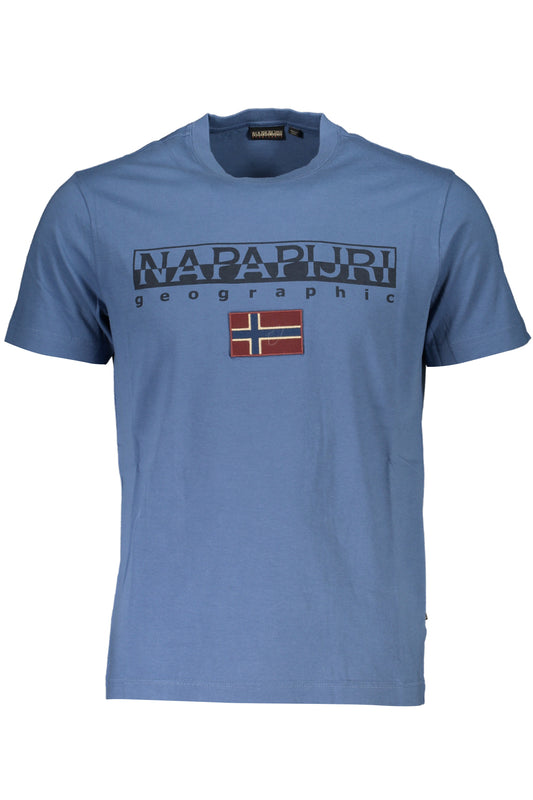 NAPAPIJRI T-SHIRT MANICHE CORTE UOMO BLU