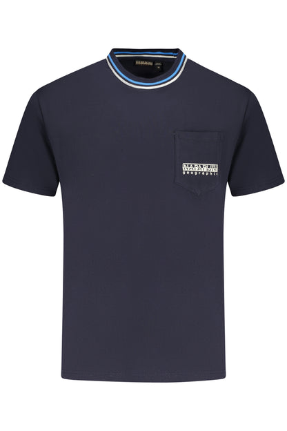 NAPAPIJRI T-SHIRT MANICHE CORTE UOMO BLU