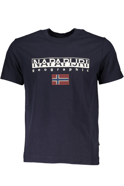 NAPAPIJRI T-SHIRT MANICHE CORTE UOMO BLU