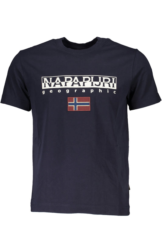 NAPAPIJRI T-SHIRT MANICHE CORTE UOMO BLU