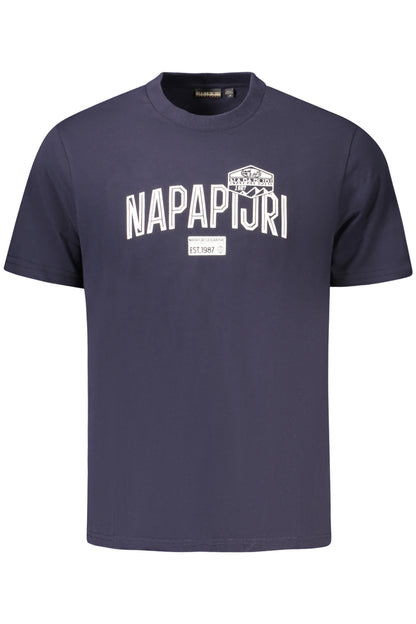 NAPAPIJRI T-SHIRT MANICHE CORTE UOMO BLU