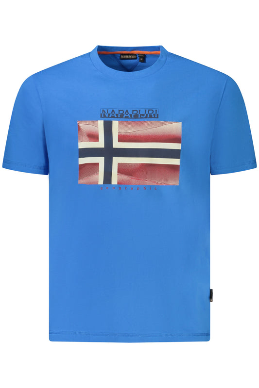 NAPAPIJRI T-SHIRT MANICHE CORTE UOMO BLU
