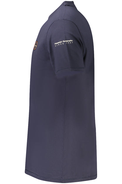 NAPAPIJRI T-SHIRT MANICHE CORTE UOMO BLU