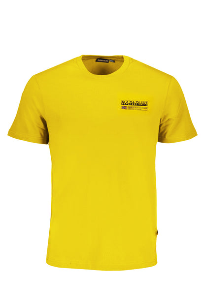 NAPAPIJRI T-SHIRT MANICHE CORTE UOMO GIALLO