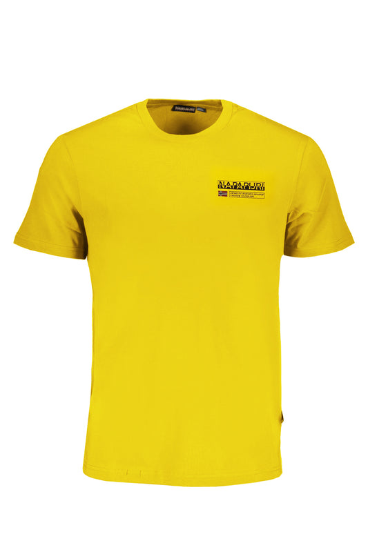 NAPAPIJRI T-SHIRT MANICHE CORTE UOMO GIALLO