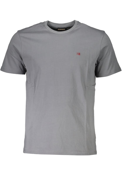 NAPAPIJRI T-SHIRT MANICHE CORTE UOMO GRIGIO