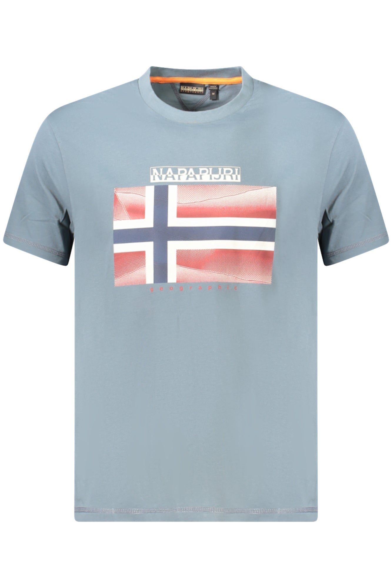 NAPAPIJRI T-SHIRT MANICHE CORTE UOMO GRIGIO