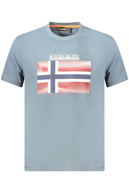 NAPAPIJRI T-SHIRT MANICHE CORTE UOMO GRIGIO
