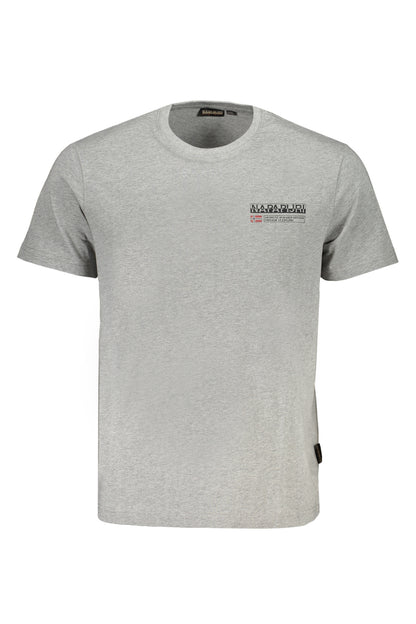 NAPAPIJRI T-SHIRT MANICHE CORTE UOMO GRIGIO