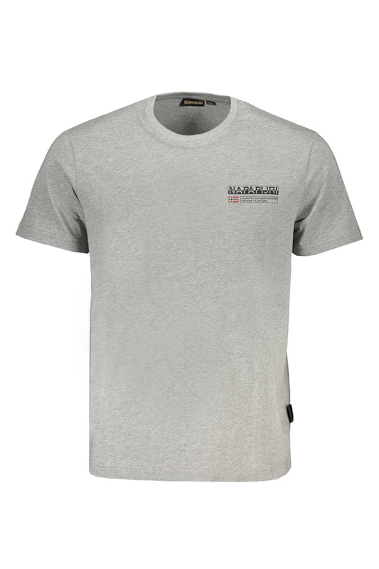 NAPAPIJRI T-SHIRT MANICHE CORTE UOMO GRIGIO