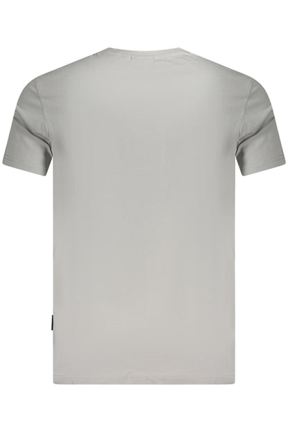 NAPAPIJRI T-SHIRT MANICHE CORTE UOMO GRIGIO