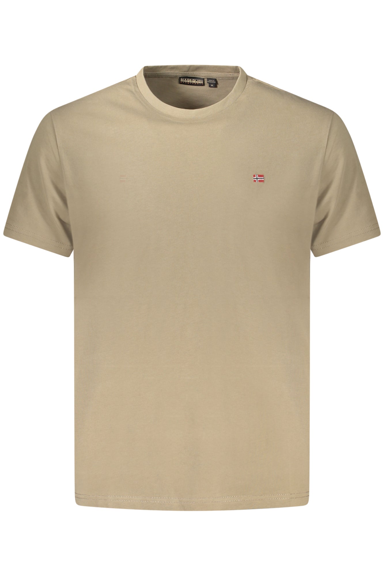 NAPAPIJRI T-SHIRT MANICHE CORTE UOMO MARRONE