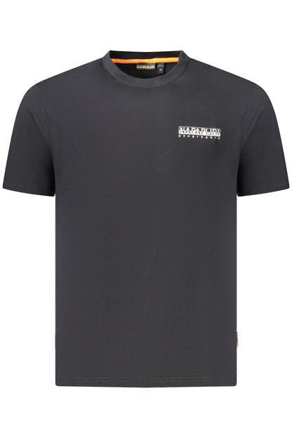 NAPAPIJRI T-SHIRT MANICHE CORTE UOMO NERO