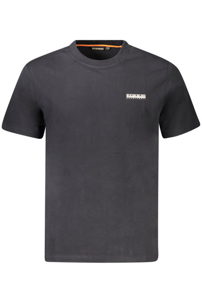 NAPAPIJRI T-SHIRT MANICHE CORTE UOMO NERO