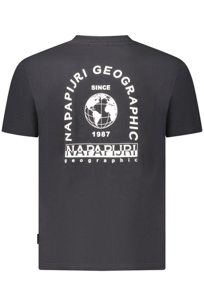 NAPAPIJRI T-SHIRT MANICHE CORTE UOMO NERO