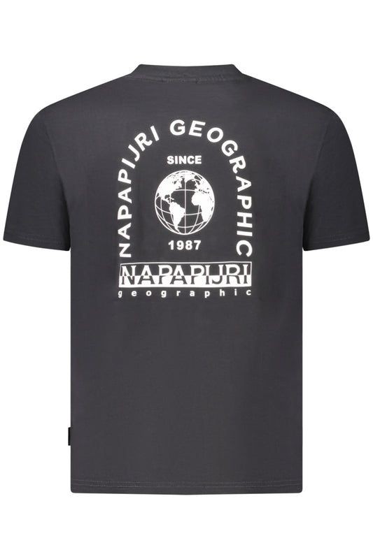 NAPAPIJRI T-SHIRT MANICHE CORTE UOMO NERO