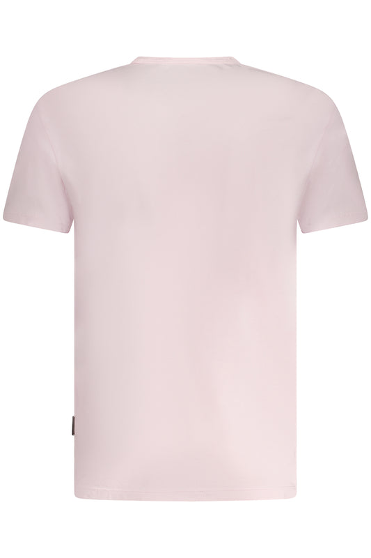 NAPAPIJRI T-SHIRT MANICHE CORTE UOMO ROSA