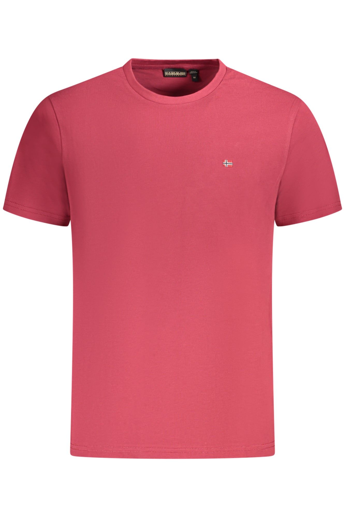 NAPAPIJRI T-SHIRT MANICHE CORTE UOMO ROSSO