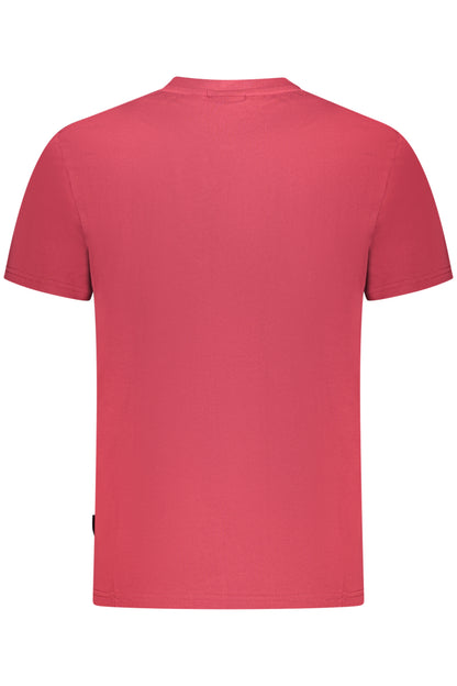 NAPAPIJRI T-SHIRT MANICHE CORTE UOMO ROSSO