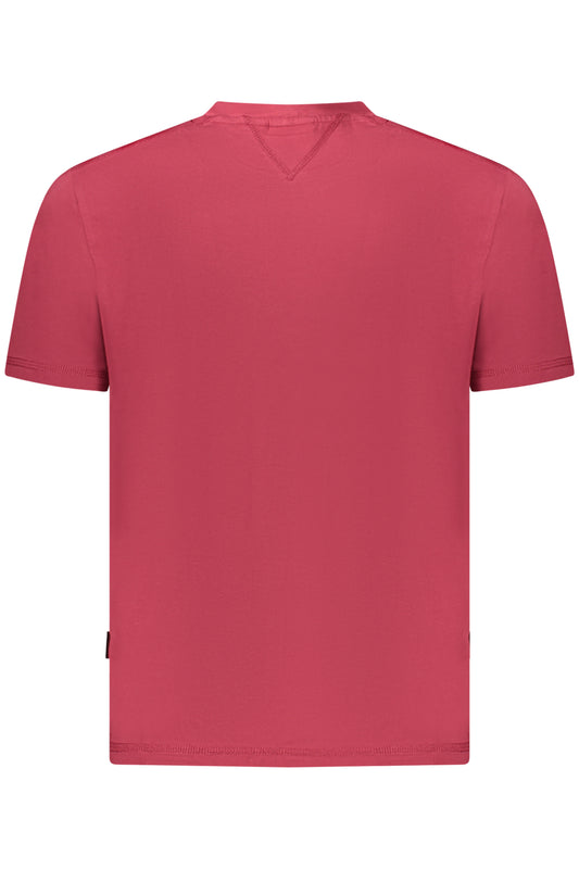 NAPAPIJRI T-SHIRT MANICHE CORTE UOMO ROSSO
