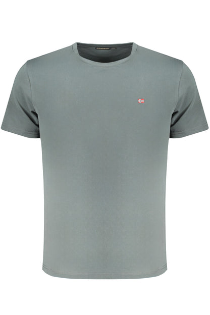 NAPAPIJRI T-SHIRT MANICHE CORTE UOMO VERDE