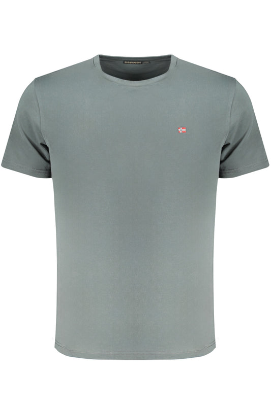 NAPAPIJRI T-SHIRT MANICHE CORTE UOMO VERDE