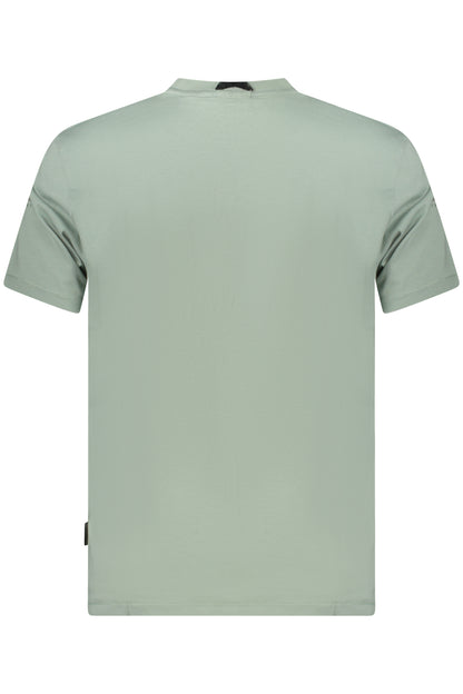 NAPAPIJRI T-SHIRT MANICHE CORTE UOMO VERDE
