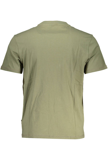 NAPAPIJRI T-SHIRT MANICHE CORTE UOMO VERDE