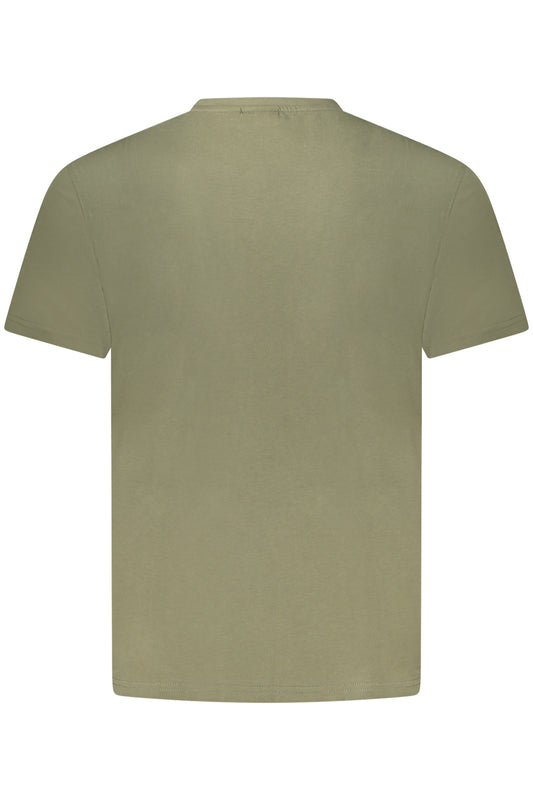 NAPAPIJRI T-SHIRT MANICHE CORTE UOMO VERDE