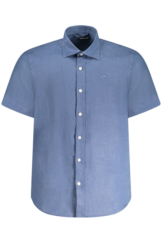 NORTH SAILS CAMICIA MANICHE CORTE UOMO BLU