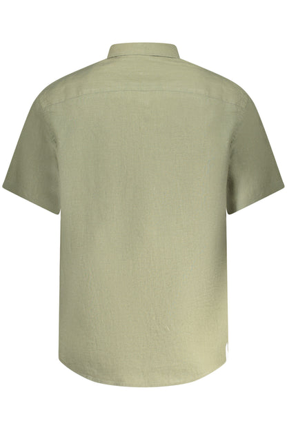 NORTH SAILS CAMICIA MANICHE CORTE UOMO VERDE