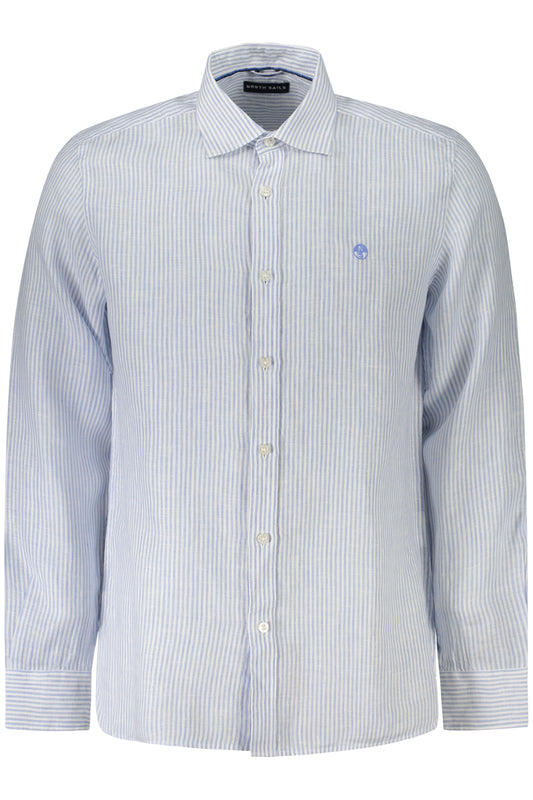 NORTH SAILS CAMICIA MANICHE LUNGHE UOMO AZZURRO