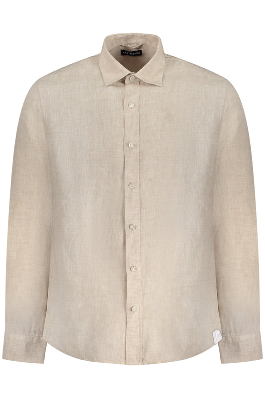 NORTH SAILS CAMICIA MANICHE LUNGHE UOMO BEIGE