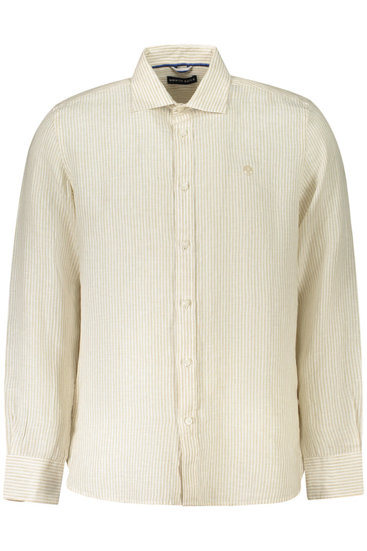 NORTH SAILS CAMICIA MANICHE LUNGHE UOMO BEIGE