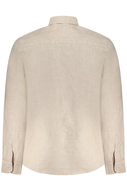 NORTH SAILS CAMICIA MANICHE LUNGHE UOMO BEIGE