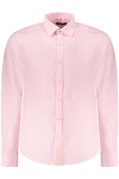 NORTH SAILS CAMICIA MANICHE LUNGHE UOMO ROSA