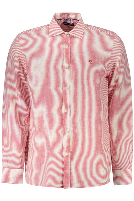 NORTH SAILS CAMICIA MANICHE LUNGHE UOMO ROSSO
