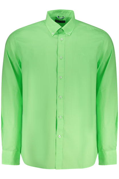 NORTH SAILS CAMICIA MANICHE LUNGHE UOMO VERDE
